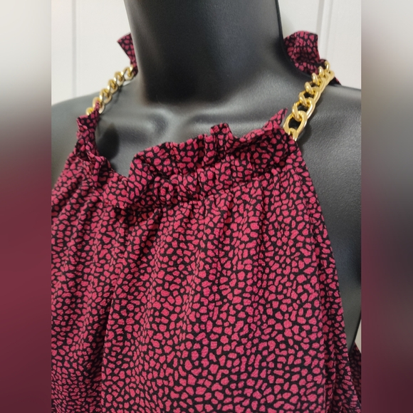 🏷Women's Micheal Kors Tank Blouse Size Medium - Picture 2 of 6